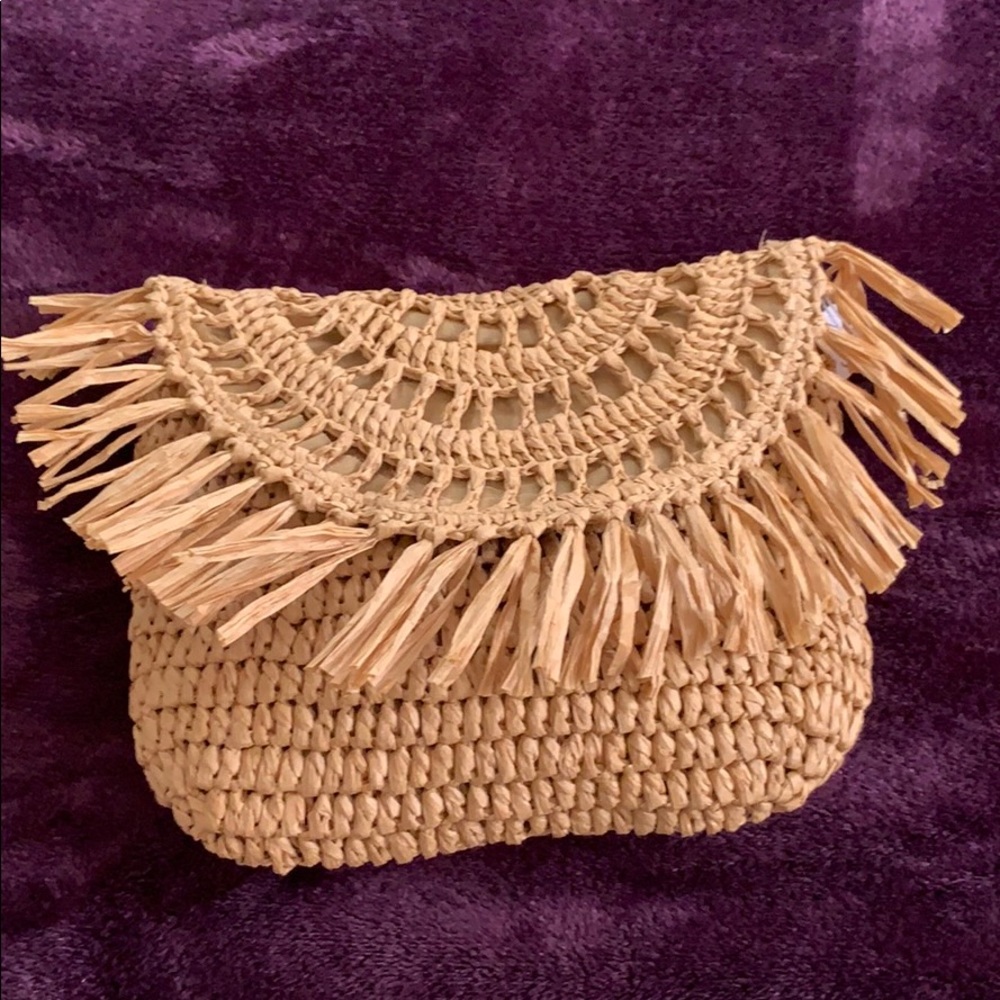 Sweet Grass Hawaiian clutch beach bag purse pouch